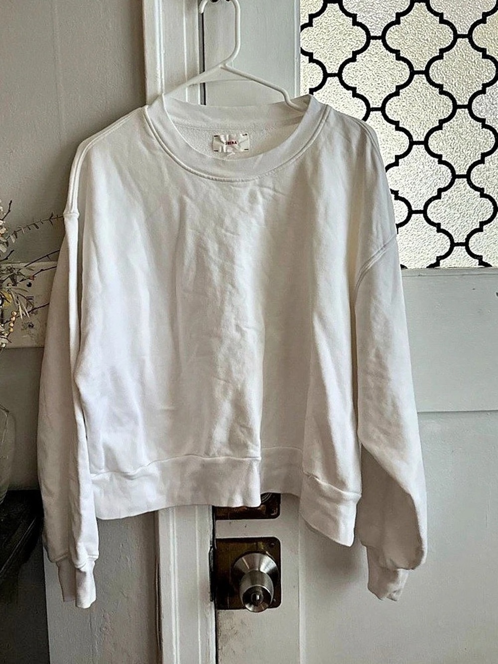 Xirena white crewneck sweater